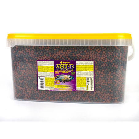 Cichlid Omnivore Medium Pellet 10l / 3,6kg
