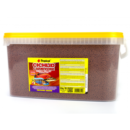 Cichlid Carnivore Small Pellet 10l / 3,6kg