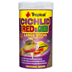 Cichlid Red&Green Large Sticks 250ml / 75g