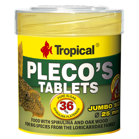 Pleco's Tablets 50ml / 30g  approx. 11 pcs.
