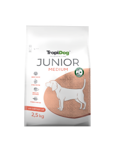 TropiDog Probiotic Line Junior Medium 2,5kg