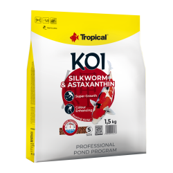 Koi Silkworm&Astaxanthin Pellet Size S  5l/1,5kg