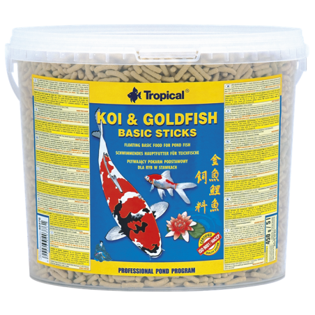 Koi&Goldfish Basic Sticks 5l / 430g