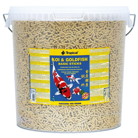 Koi&Goldfish Basic Sticks 21l / 1600g