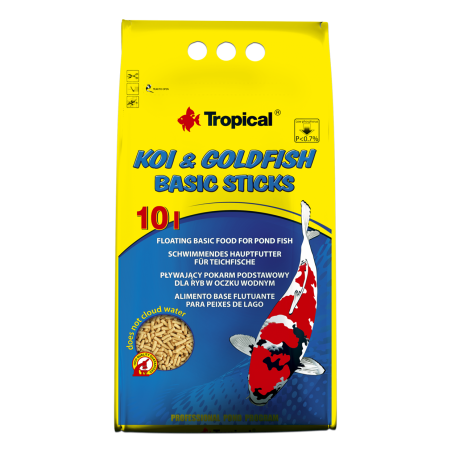 Koi&Goldfish Basic Sticks 10l / 800g