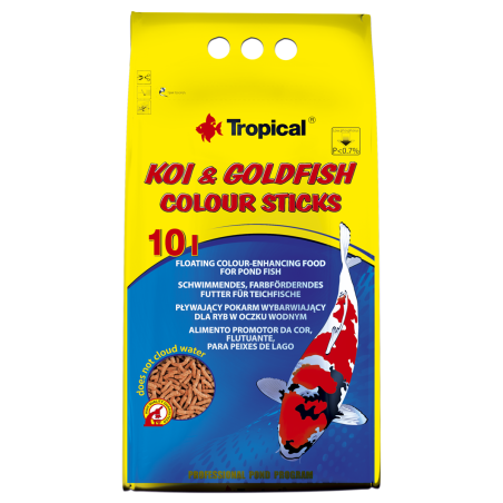 Koi&Goldfish Colour Sticks 10l / 800g