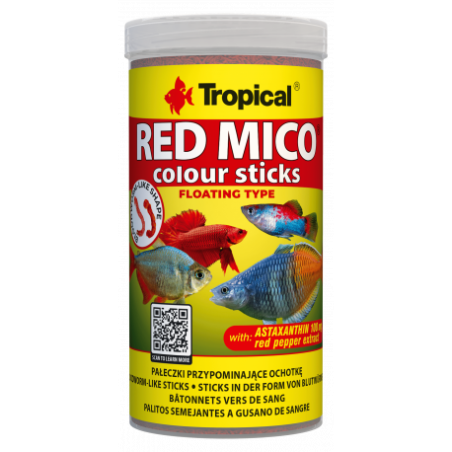 Red Mico Colour Sticks 250ml / 80g